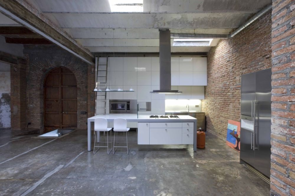 Cozinha tipo loft